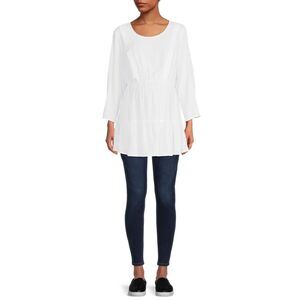 Time and Tru Women's Maternity Skinny Jeans Size XL Dark Wash